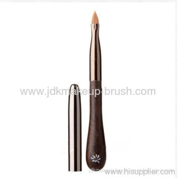 Exquisite Wooden Handle Lip Brush 